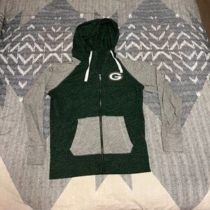 Nike Women's NFL Green Bay Packers Full-Zip Lightweight Hoodie